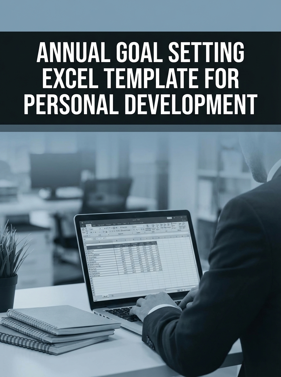 Annual Goal Setting Excel Template for Personal Development