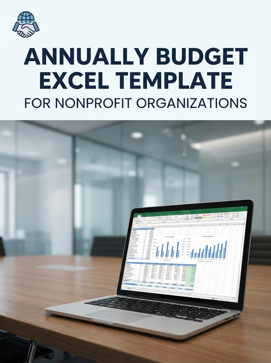 Annually Budget Excel Template for Nonprofit Organizations