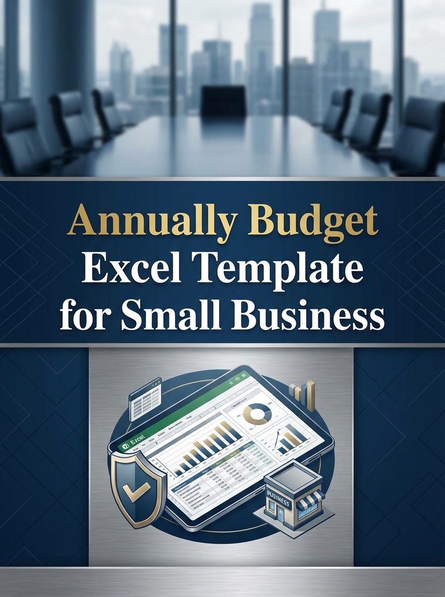 Annually Budget Excel Template for Small Business