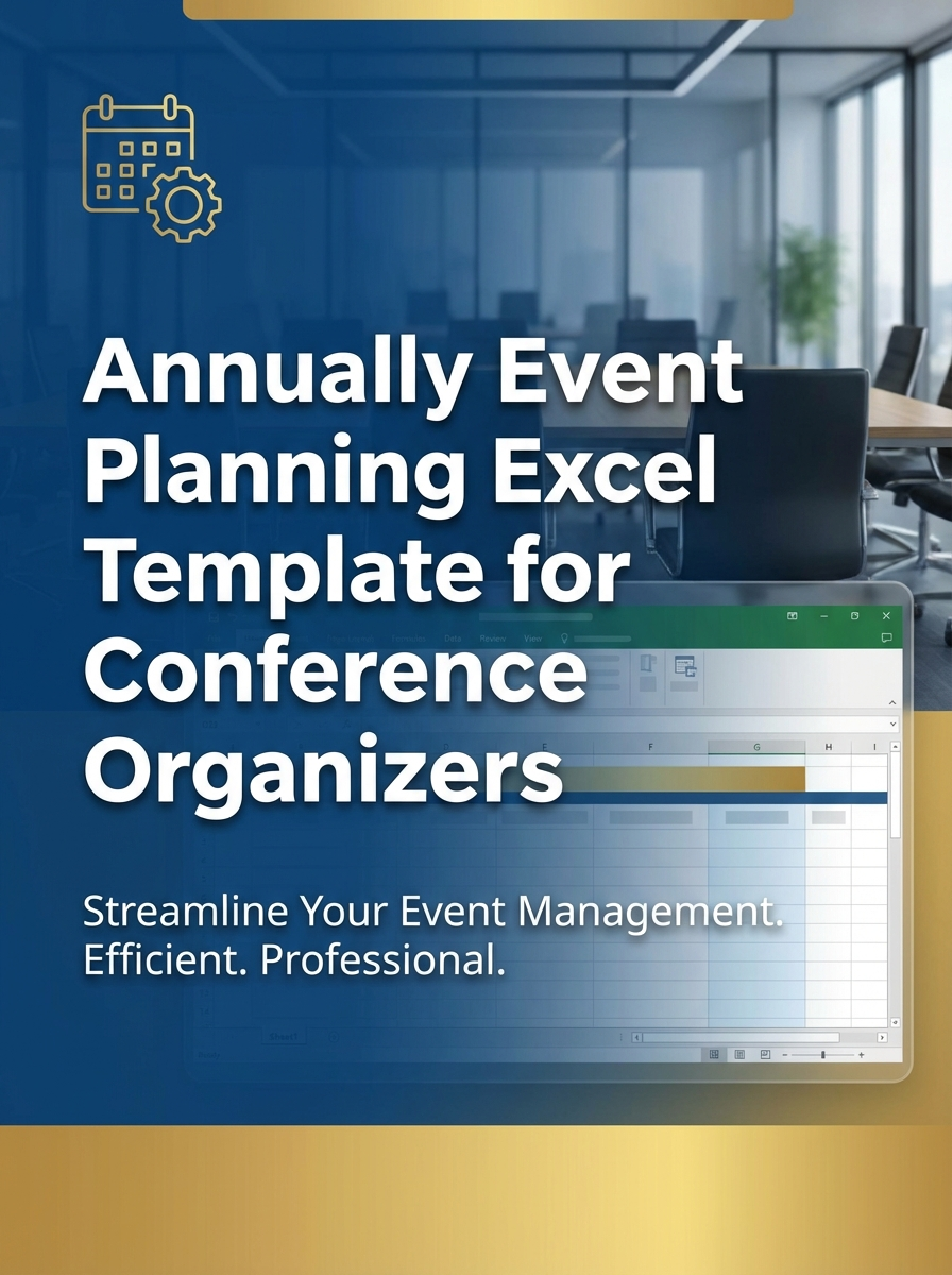 Annually Event Planning Excel Template for Conference Organizers