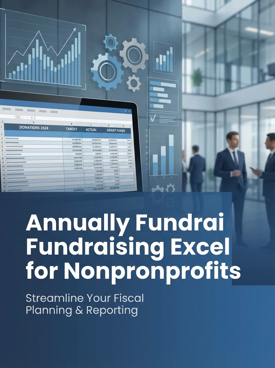 Annually Fundraising Excel Template for Nonprofits
