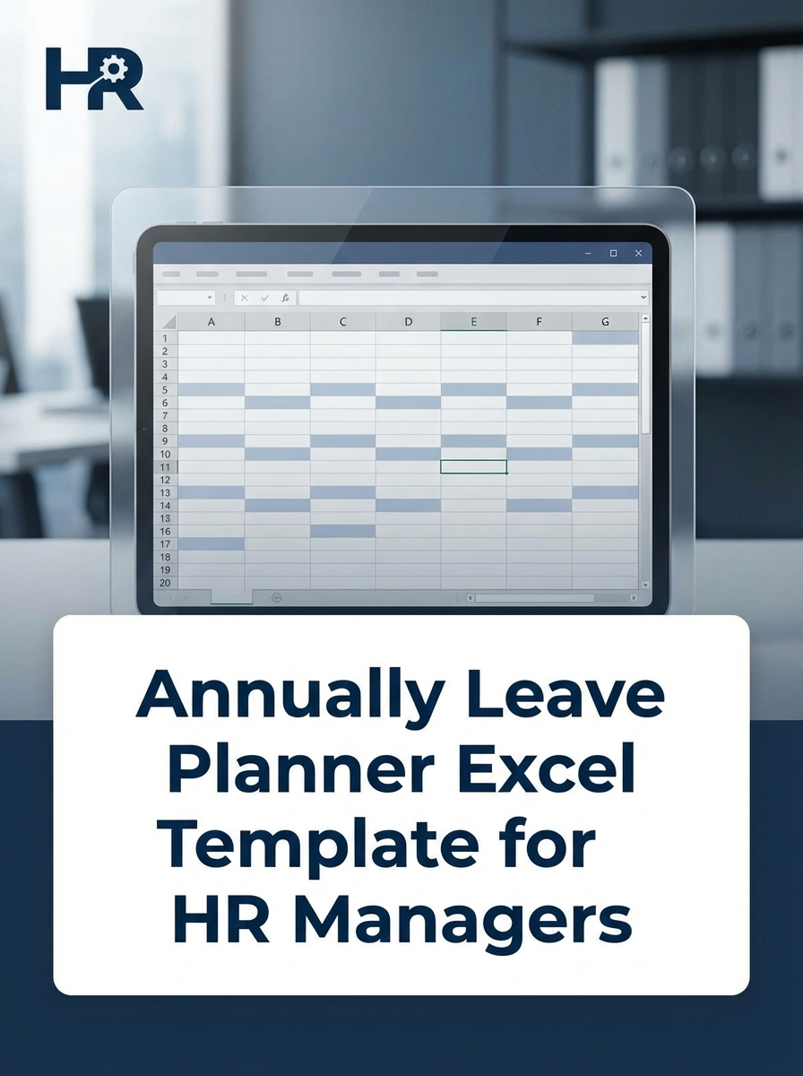 Annually Leave Planner Excel Template for HR Managers