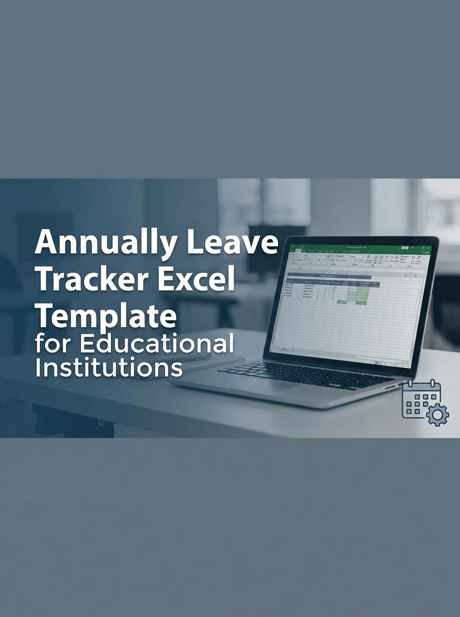 Annually Leave Tracker Excel Template for Educational Institutions