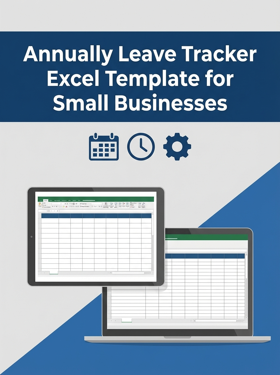 Annually Leave Tracker Excel Template for Small Businesses