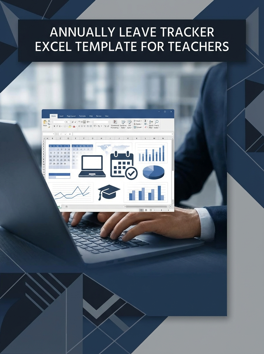 Annually Leave Tracker Excel Template for Teachers