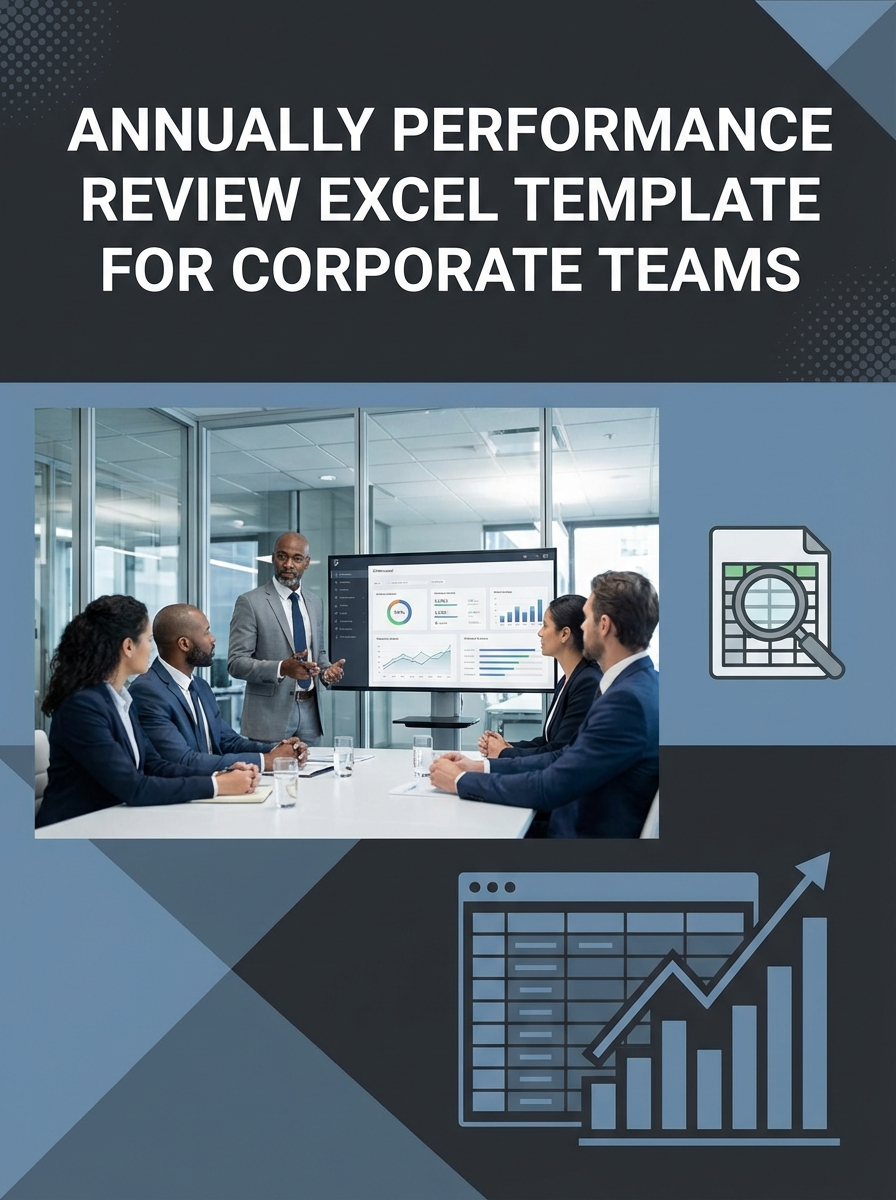 Annually Performance Review Excel Template for Corporate Teams