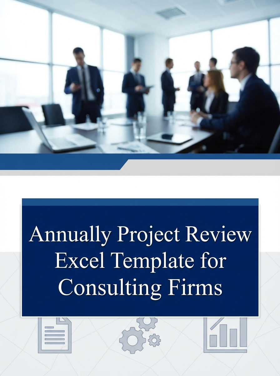 Annually Project Review Excel Template for Consulting Firms