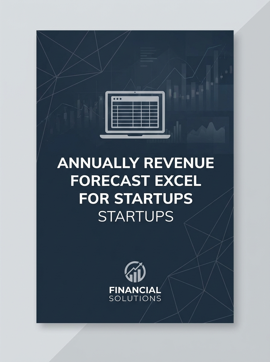 Annually Revenue Forecast Excel Template for Startups