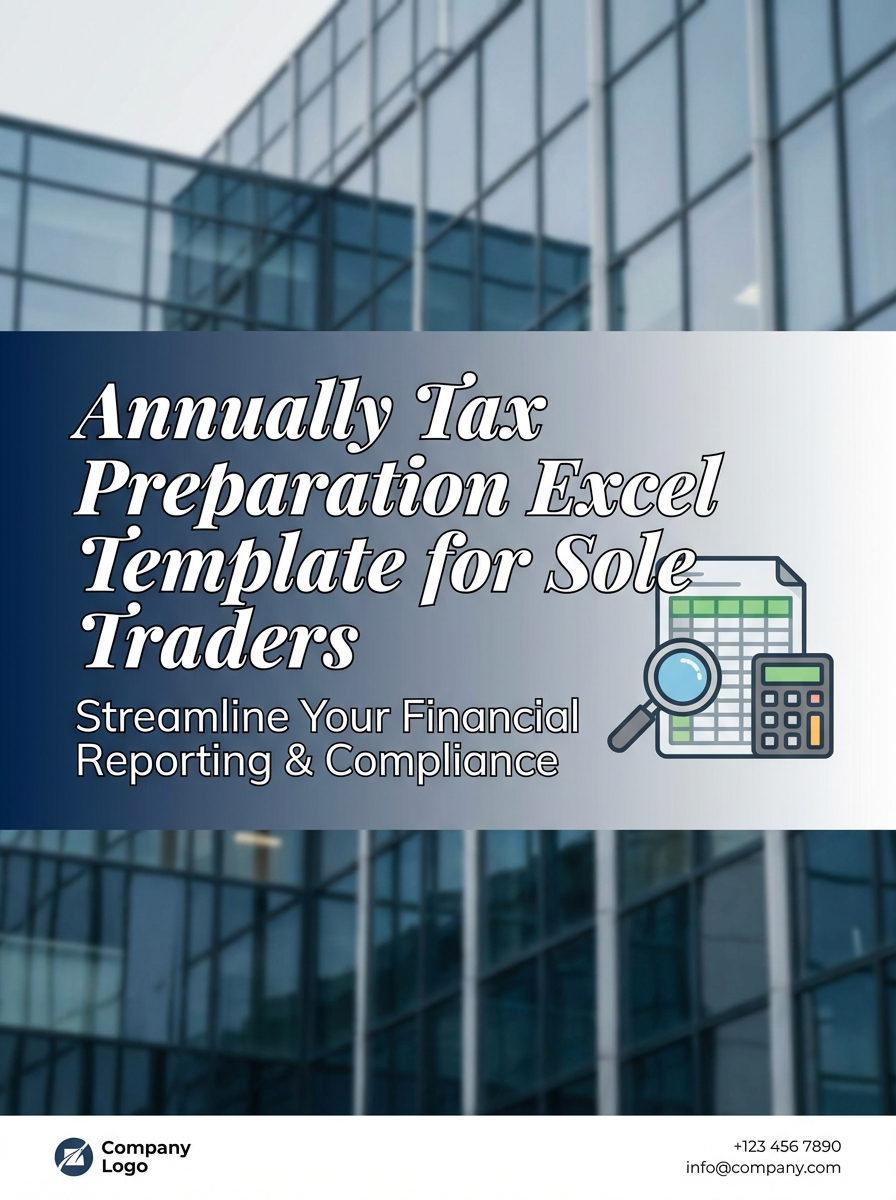 Annually Tax Preparation Excel Template for Sole Traders
