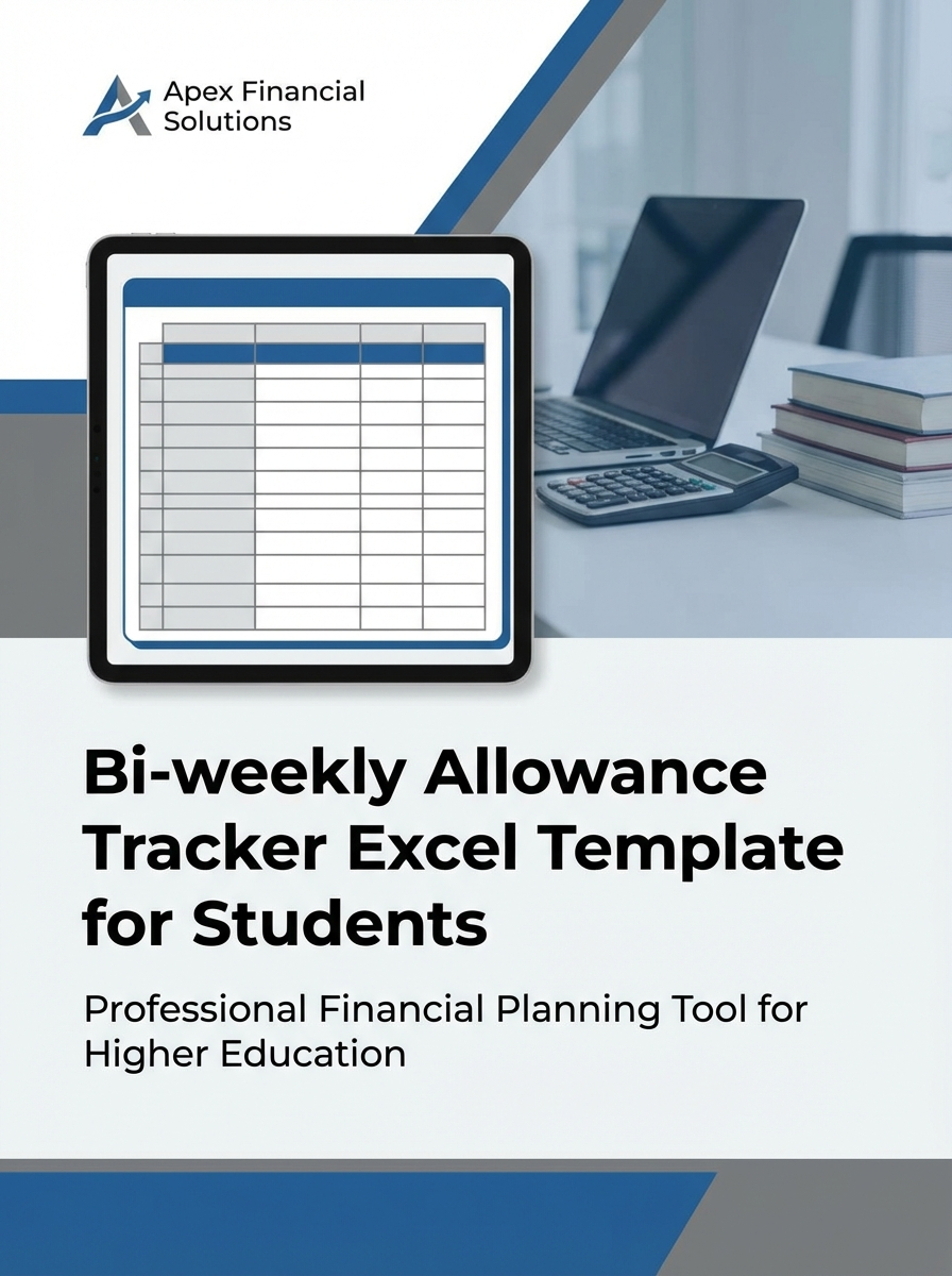Bi-weekly Allowance Tracker Excel Template for Students