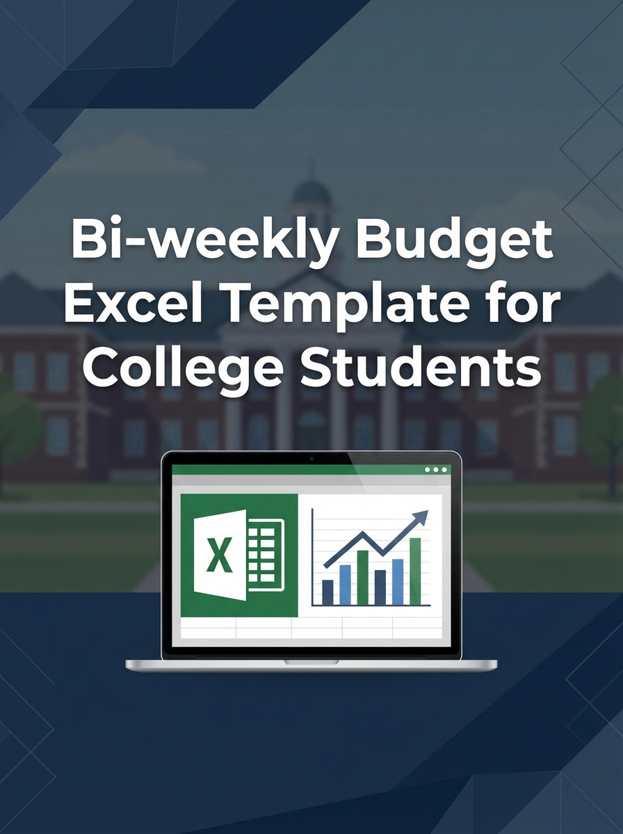 Bi-weekly Budget Excel Template for College Students