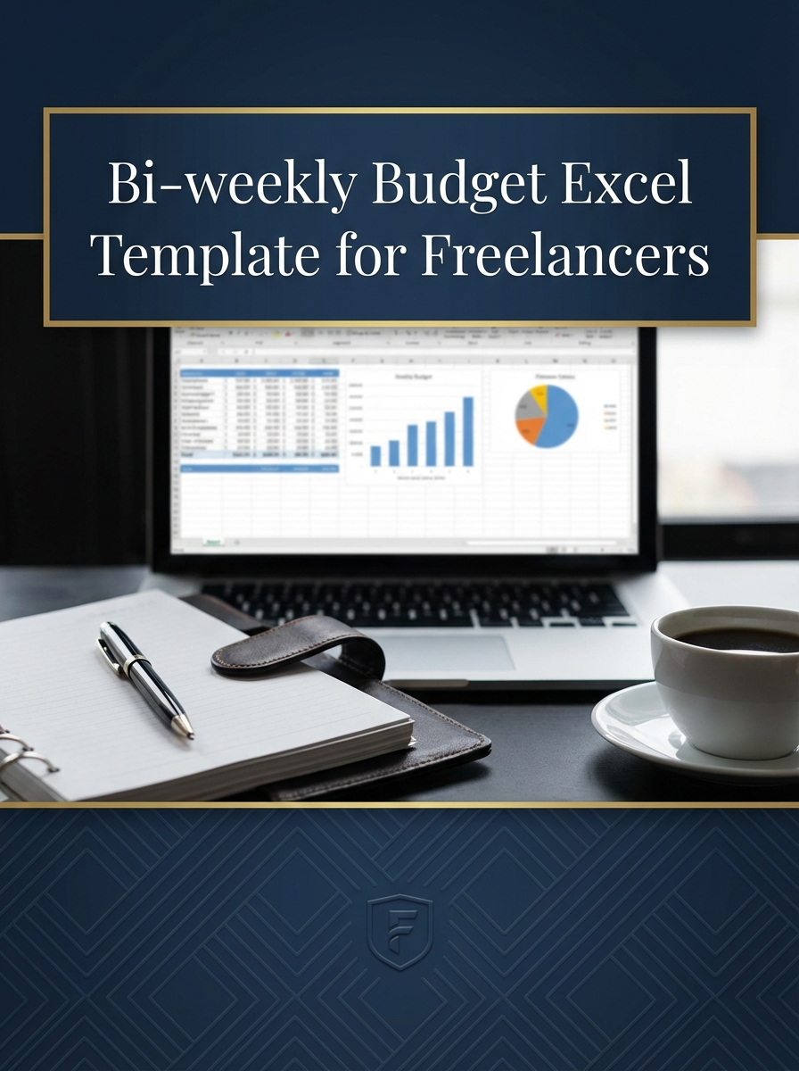 Bi-weekly Budget Excel Template for Freelancers