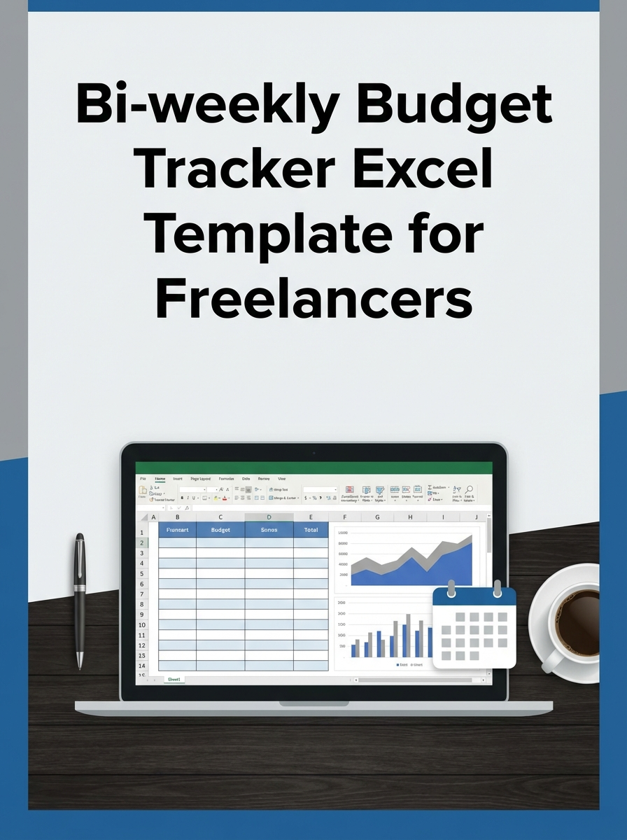 Bi-weekly Budget Tracker Excel Template for Freelancers