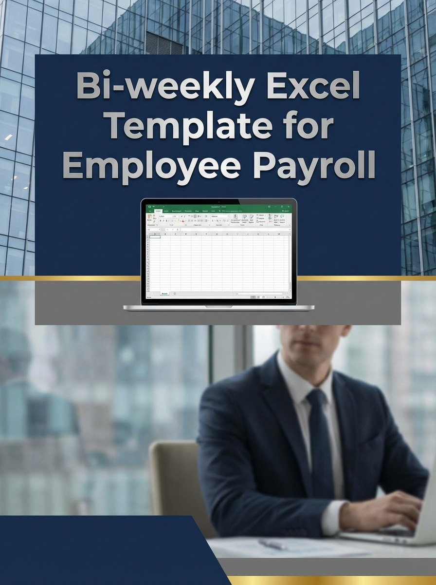 Bi-weekly Excel Template for Employee Payroll