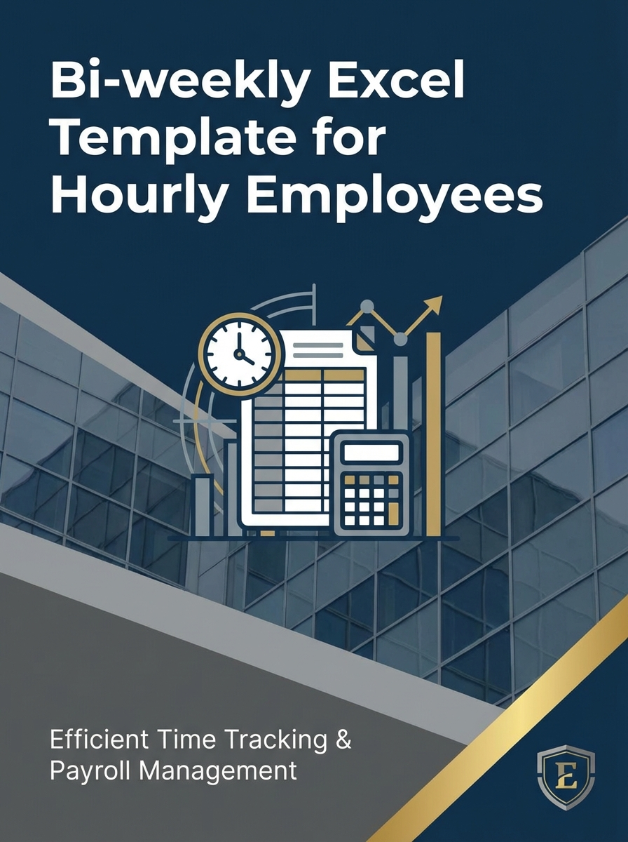 Bi-weekly Excel Template for Hourly Employees