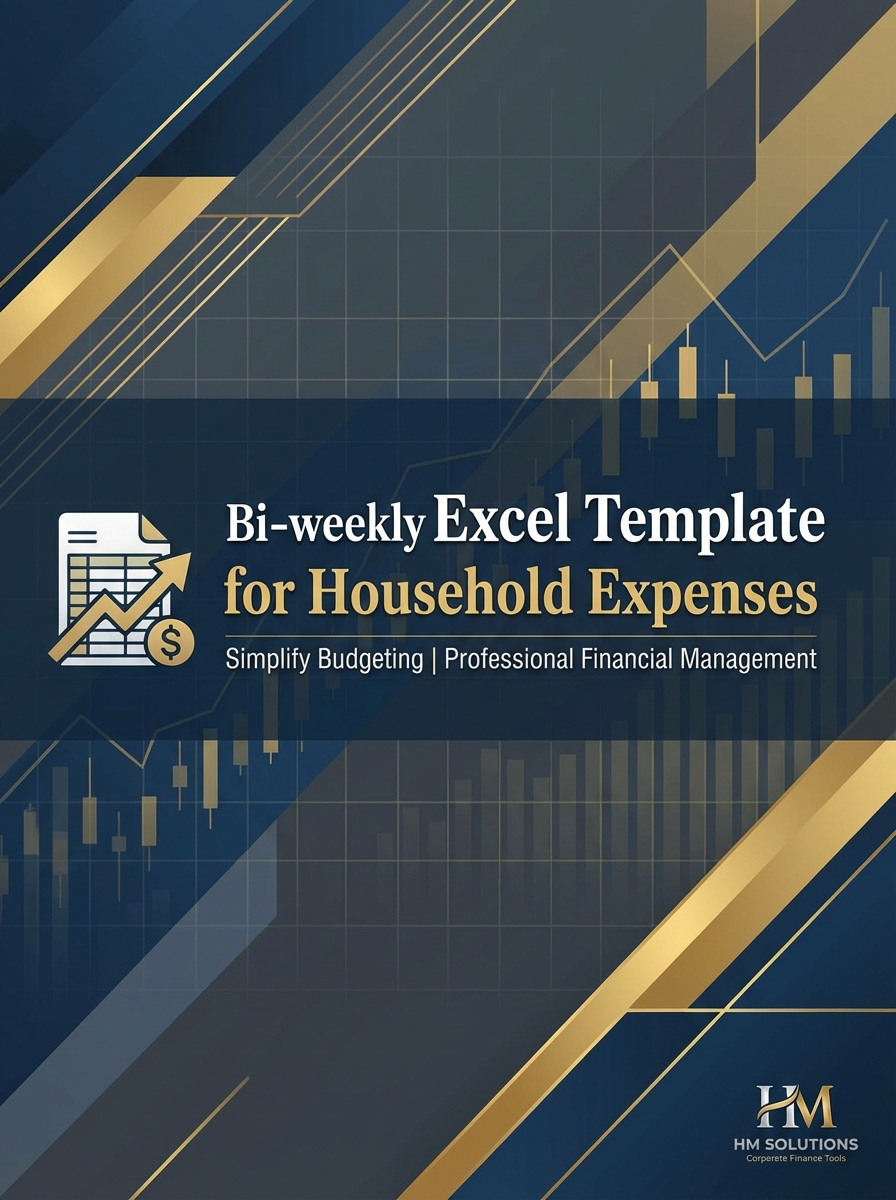 Bi-weekly Excel Template for Household Expenses