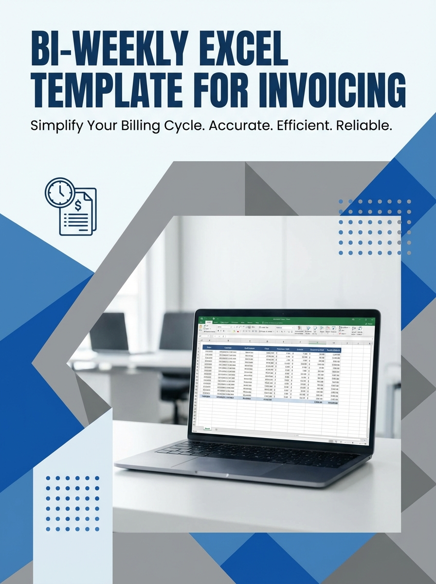Bi-weekly Excel Template for Invoicing
