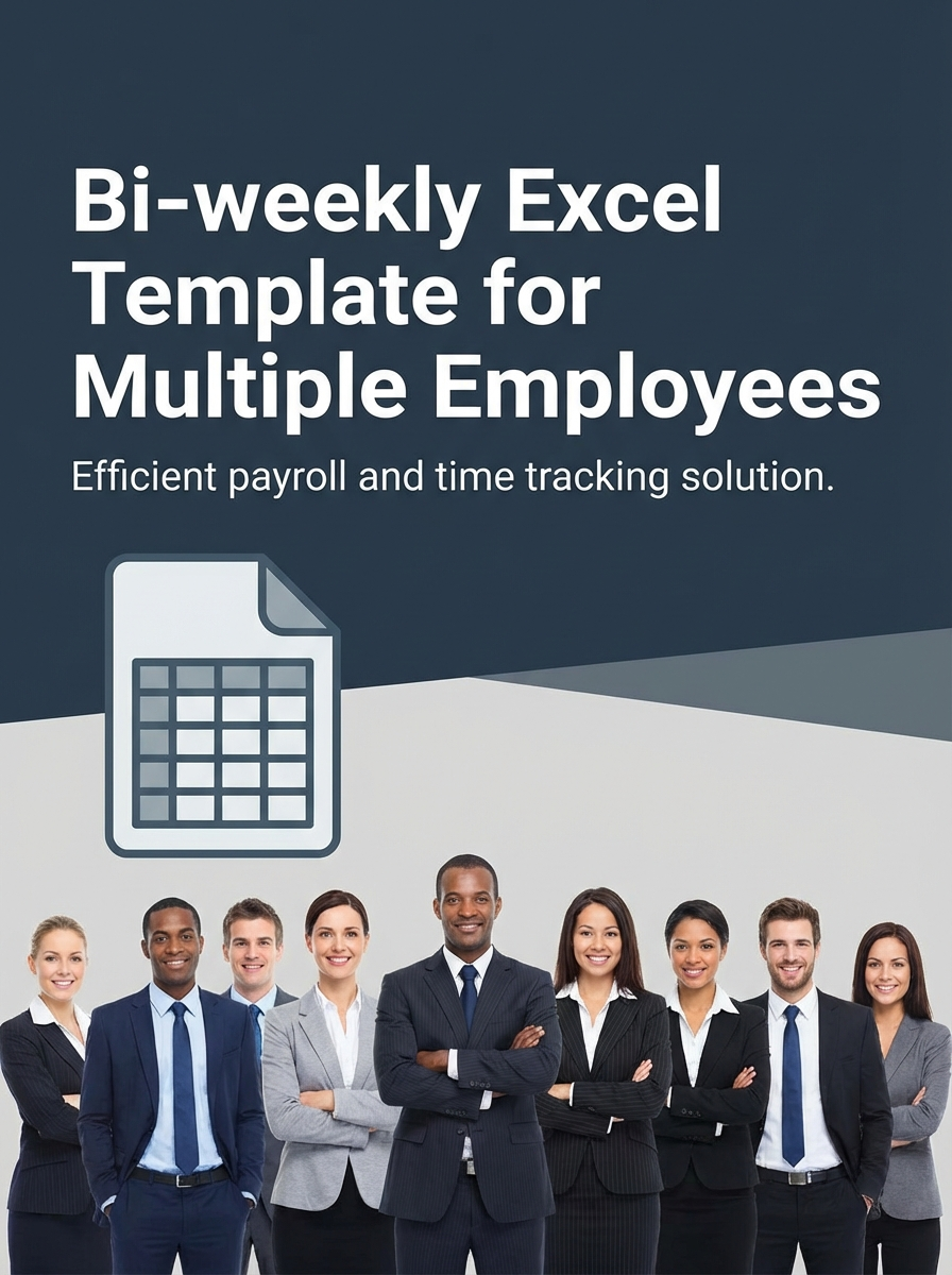Bi-weekly Excel Template for Multiple Employees