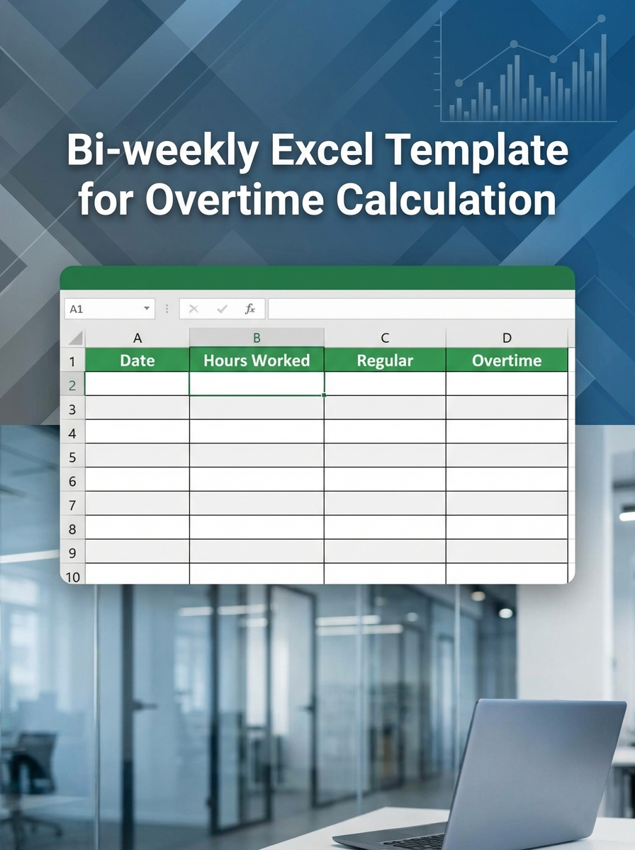 Bi-weekly Excel Template for Overtime Calculation