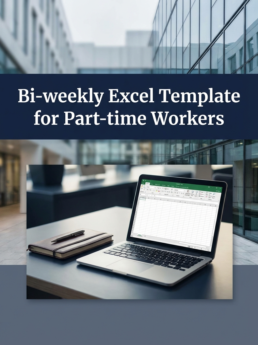 Bi-weekly Excel Template for Part-time Workers
