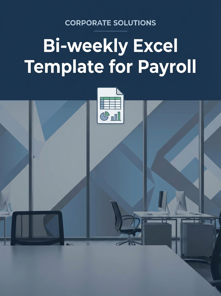 Bi-weekly Excel Template for Payroll