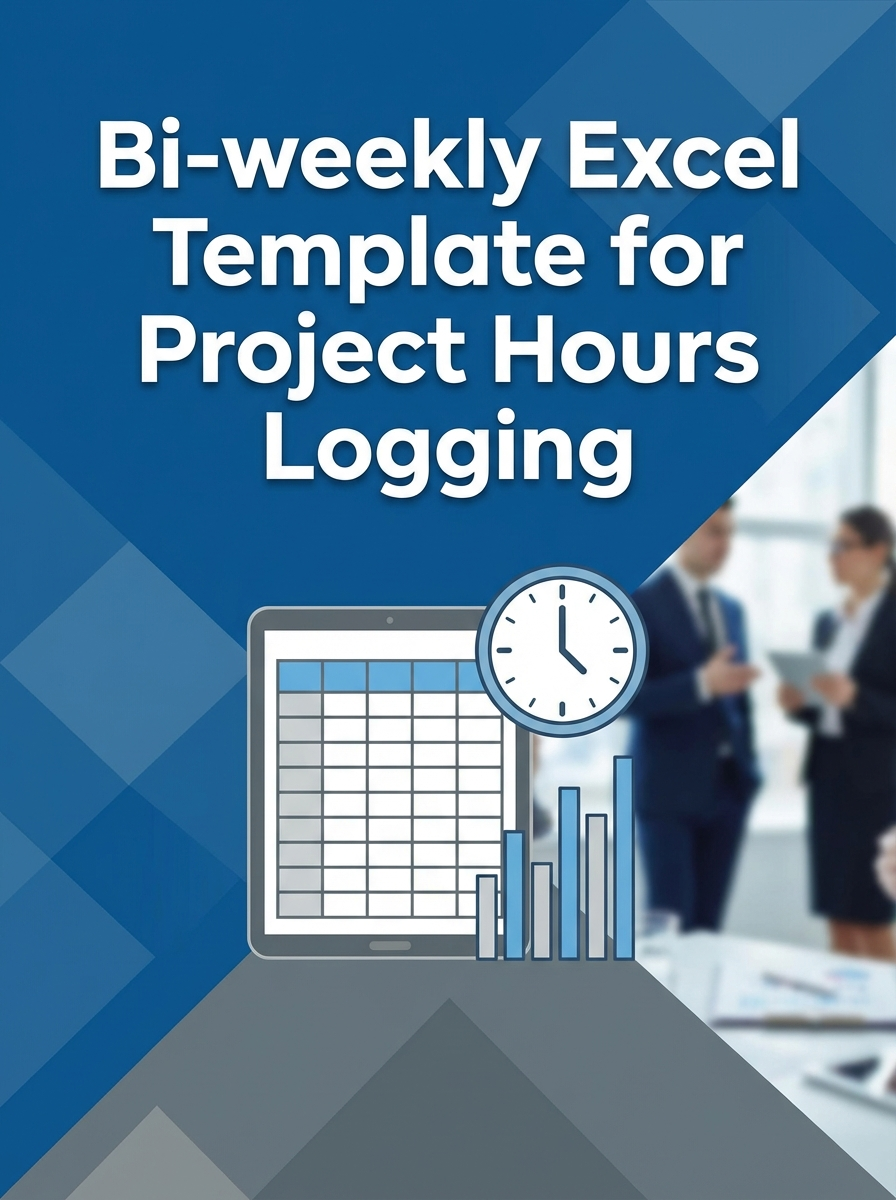 Bi-weekly Excel Template for Project Hours Logging