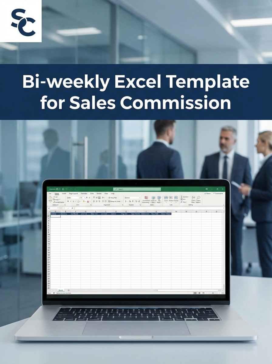 Bi-weekly Excel Template for Sales Commission