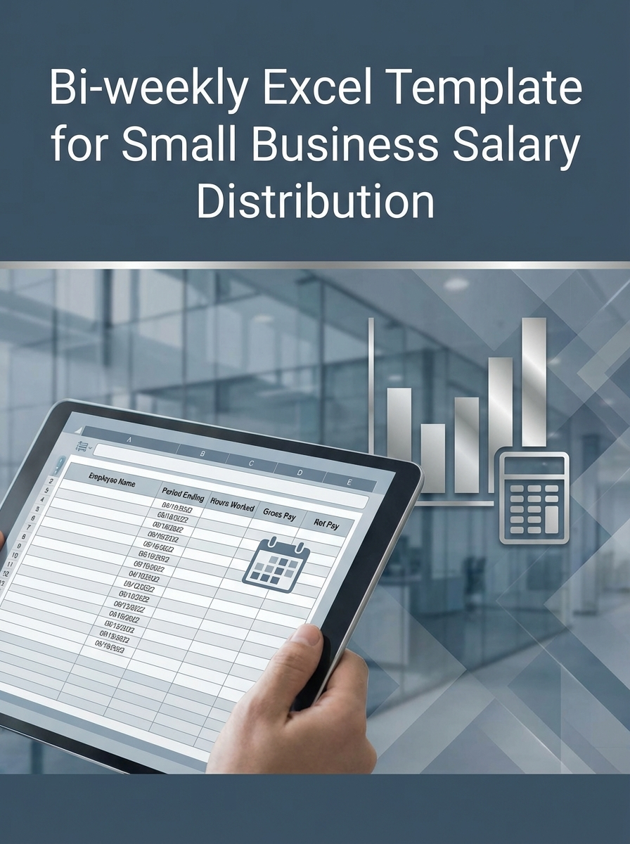Bi-weekly Excel Template for Small Business Salary Distribution