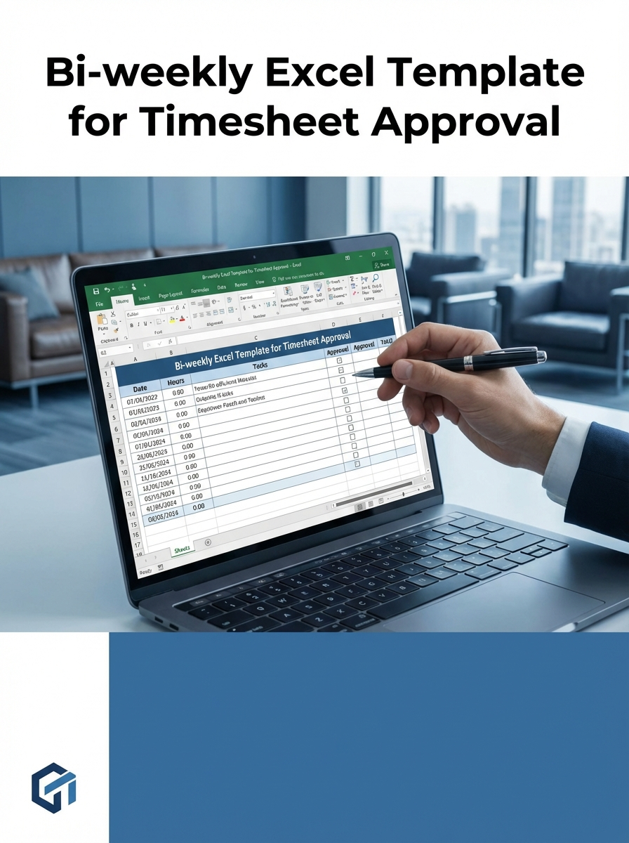 Bi-weekly Excel Template for Timesheet Approval