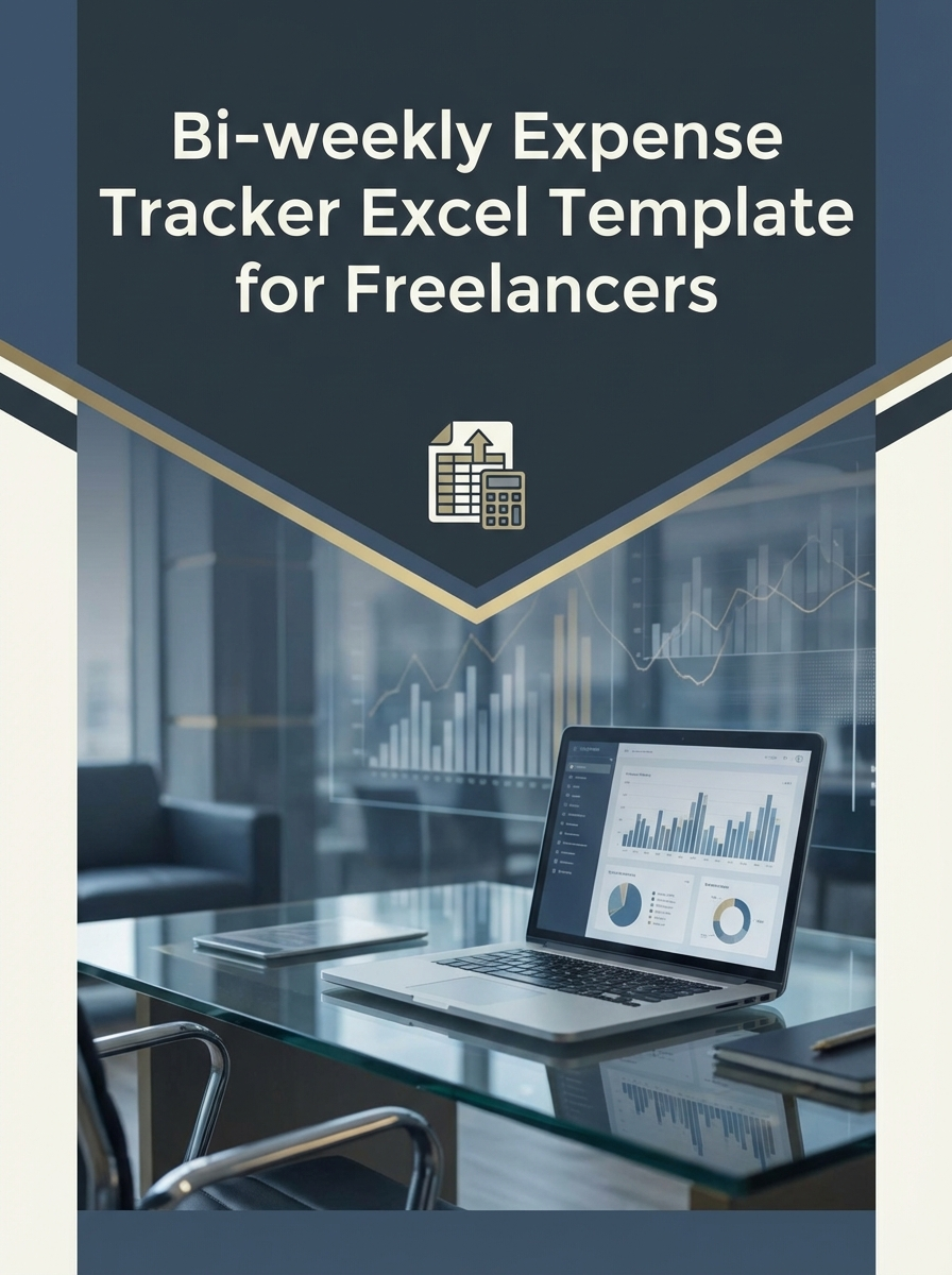 Bi-weekly Expense Tracker Excel Template for Freelancers