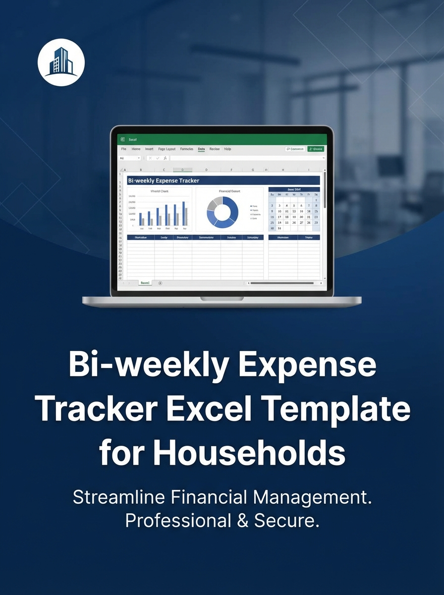 Bi-weekly Expense Tracker Excel Template for Households