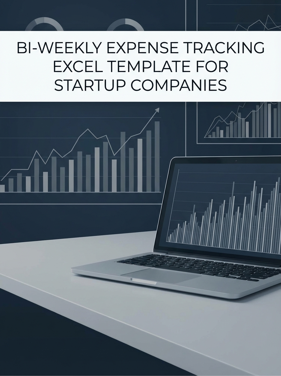 Bi-weekly Expense Tracking Excel Template for Startup Companies