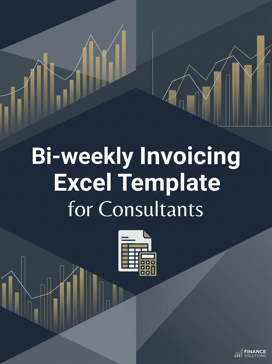 Bi-weekly Invoicing Excel Template for Consultants