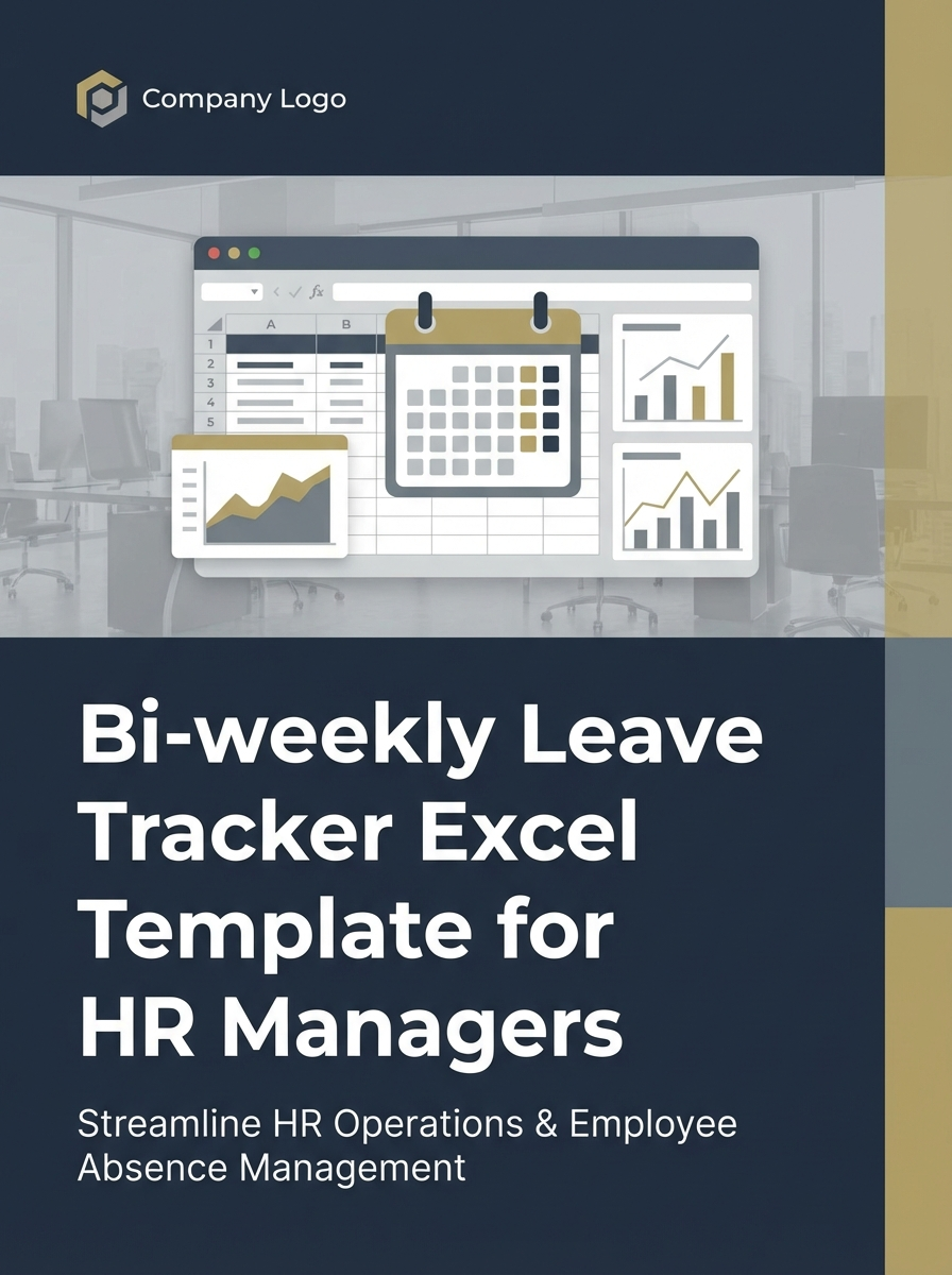 Bi-weekly Leave Tracker Excel Template for HR Managers