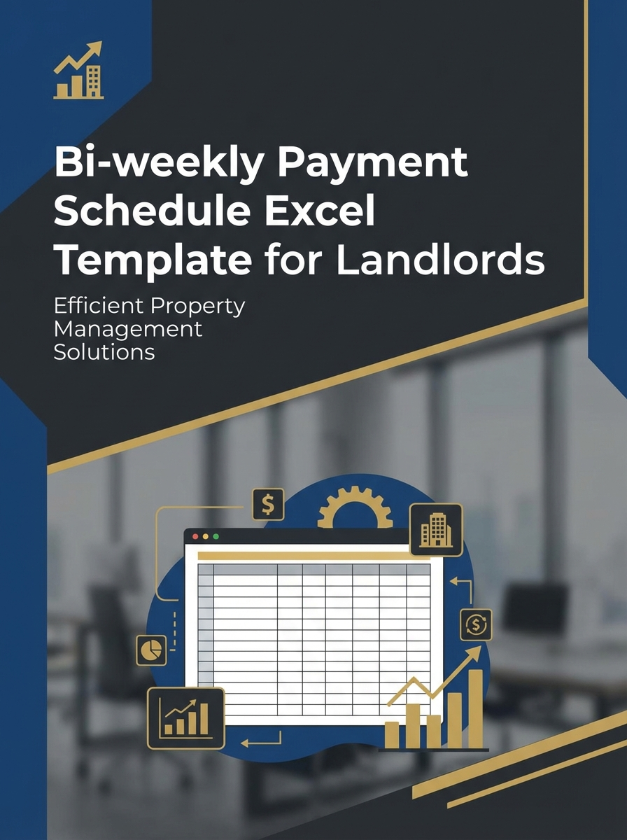 Bi-weekly Payment Schedule Excel Template for Landlords