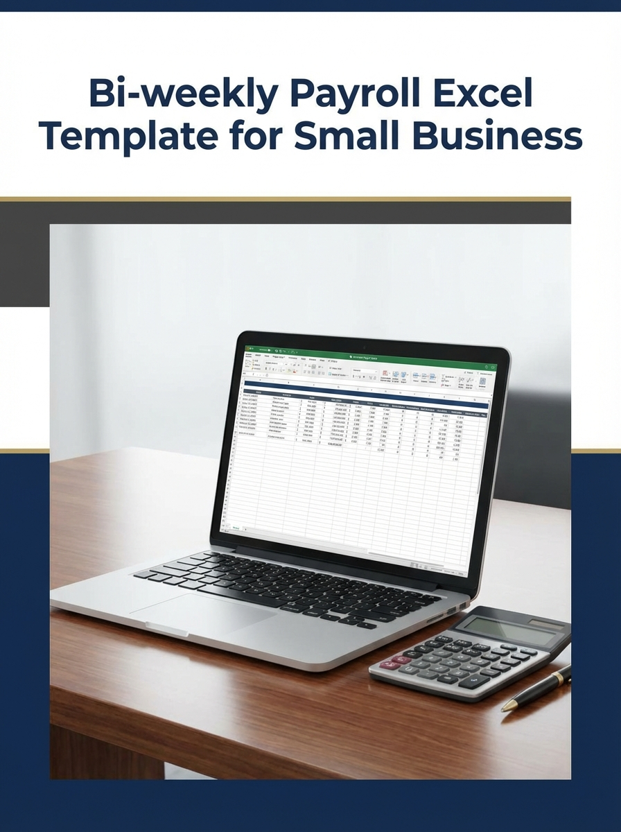 Bi-weekly Payroll Excel Template for Small Business