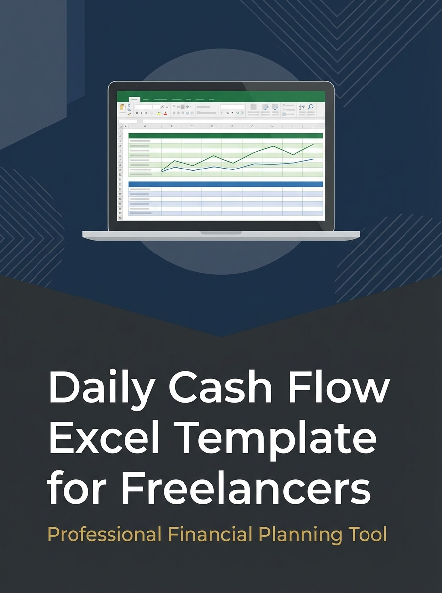 Daily Cash Flow Excel Template for Freelancers