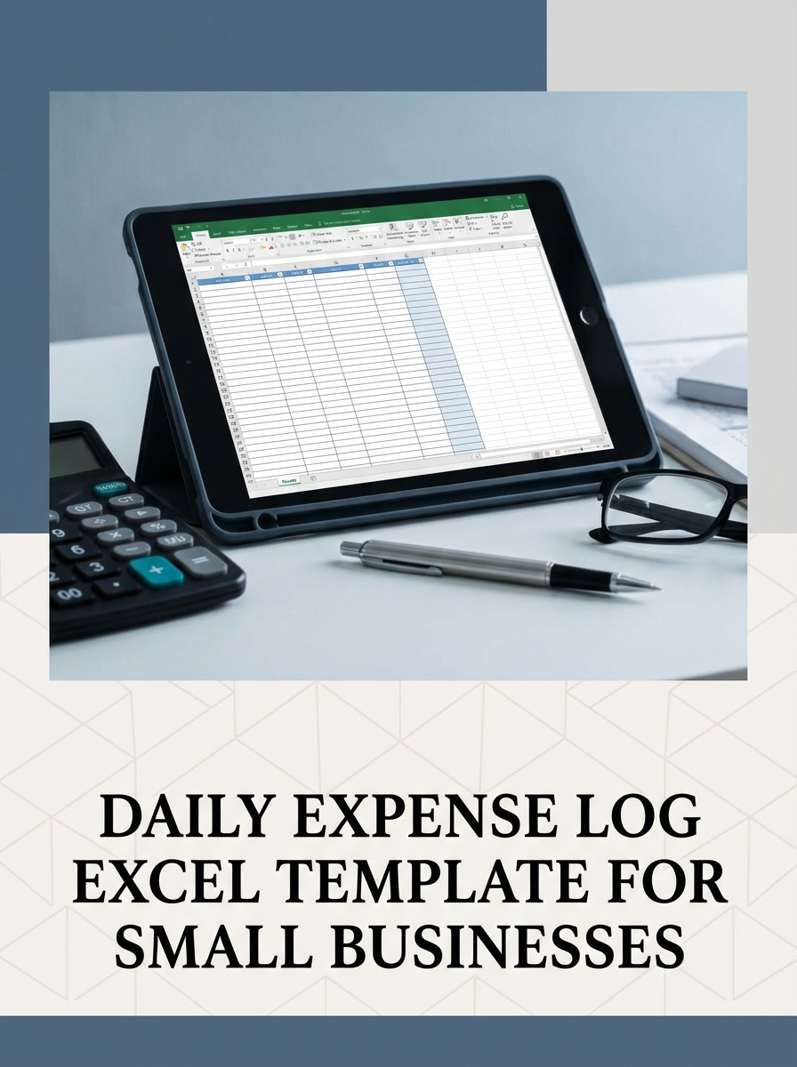 Daily Expense Log Excel Template for Small Businesses