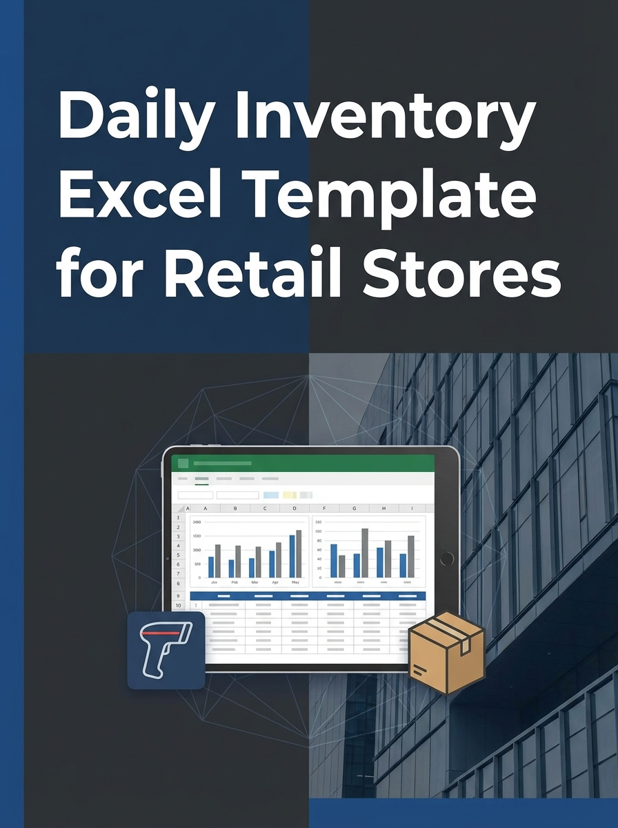 Daily Inventory Excel Template for Retail Stores