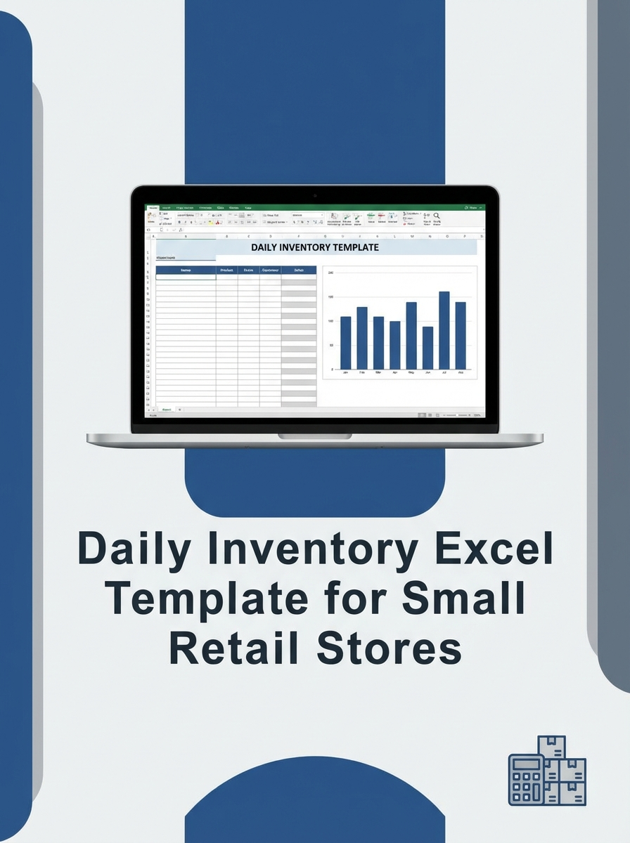 Daily Inventory Excel Template for Small Retail Stores