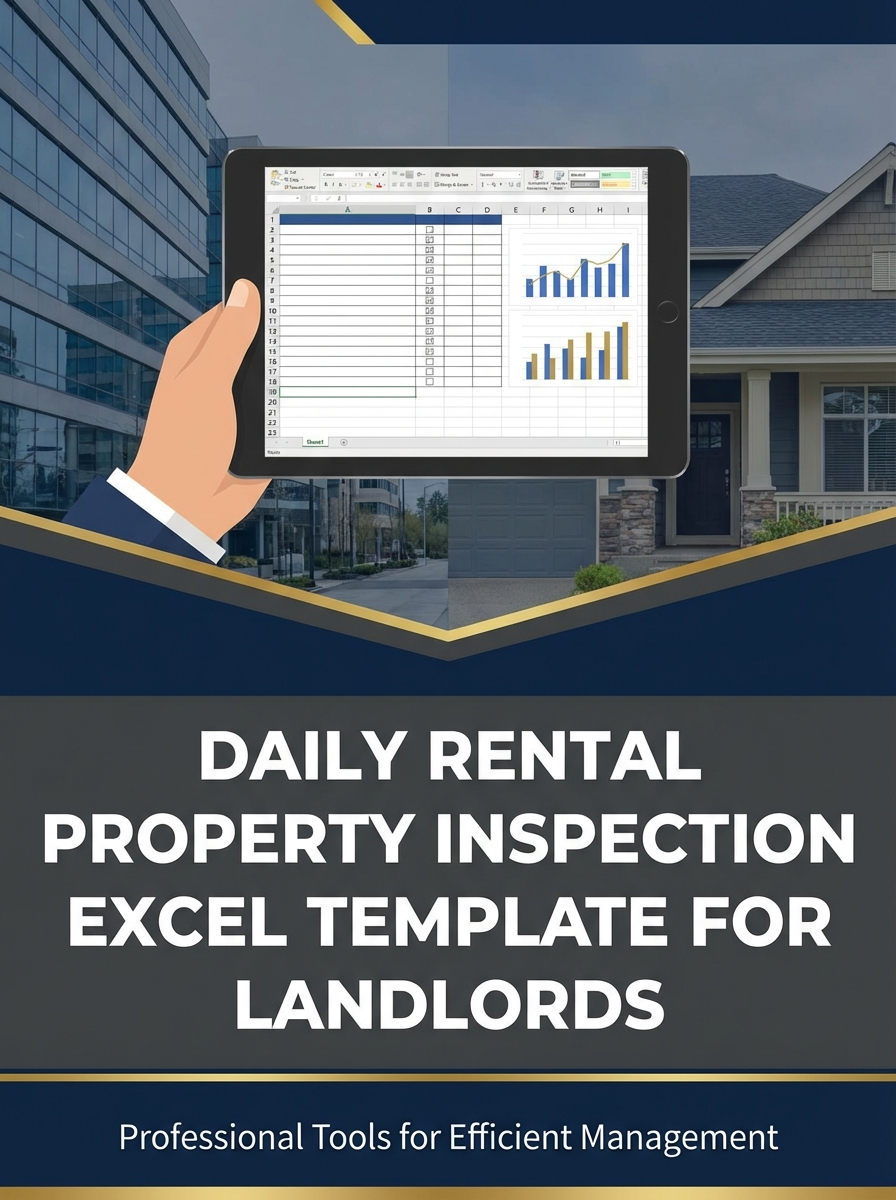 Daily Rental Property Inspection Excel Template for Landlords