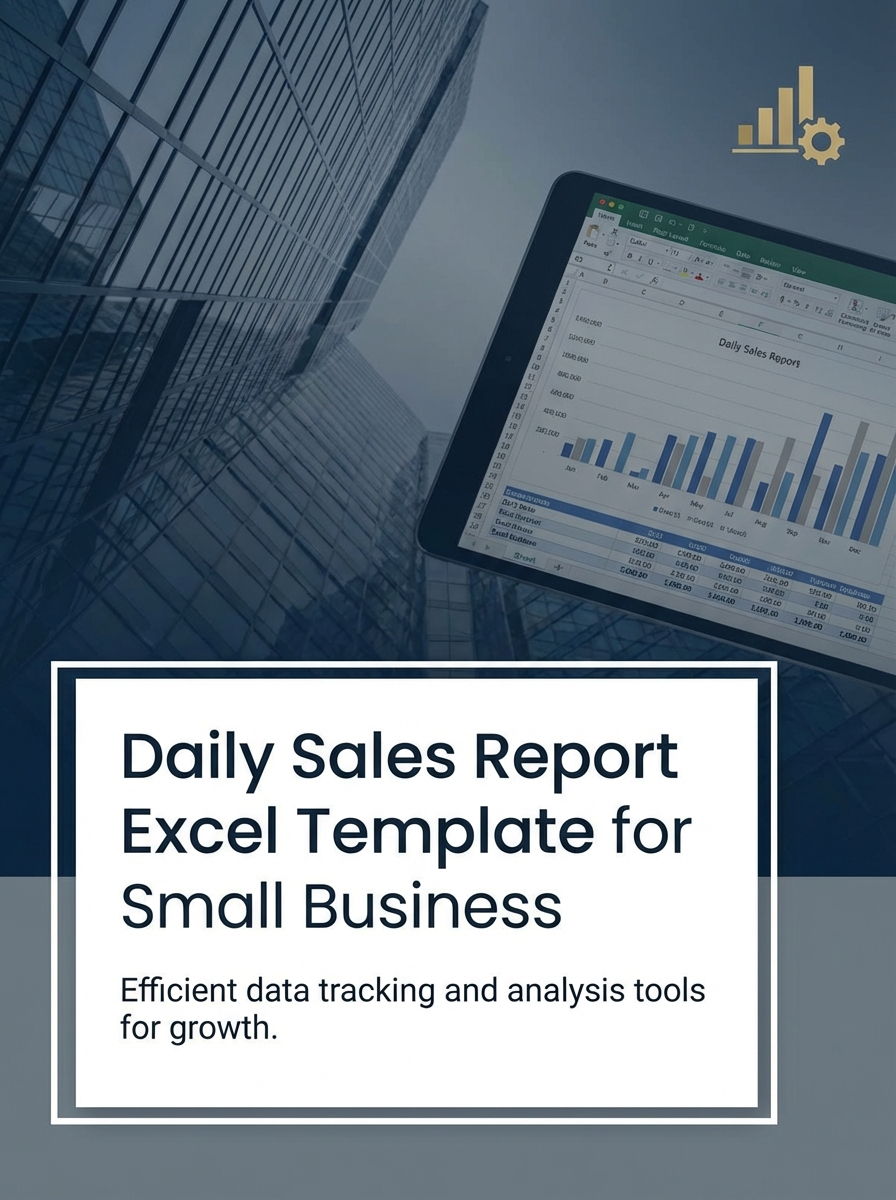 Daily Sales Report Excel Template for Small Business