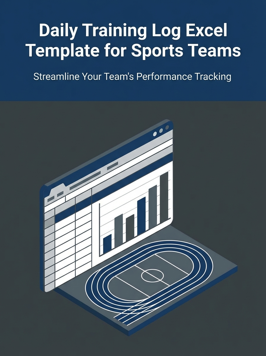 Daily Training Log Excel Template for Sports Teams