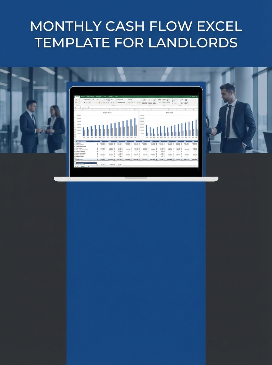 Monthly Cash Flow Excel Template for Landlords