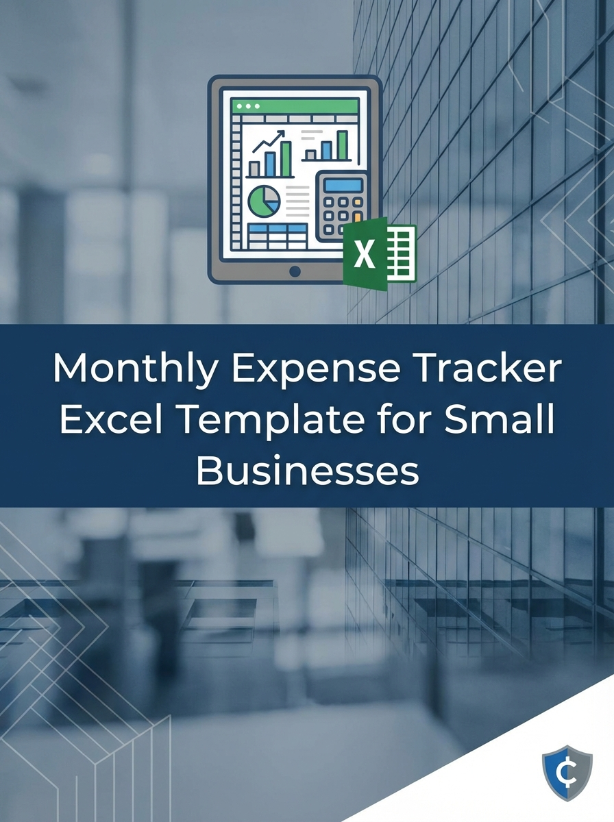 Monthly Expense Tracker Excel Template for Small Businesses