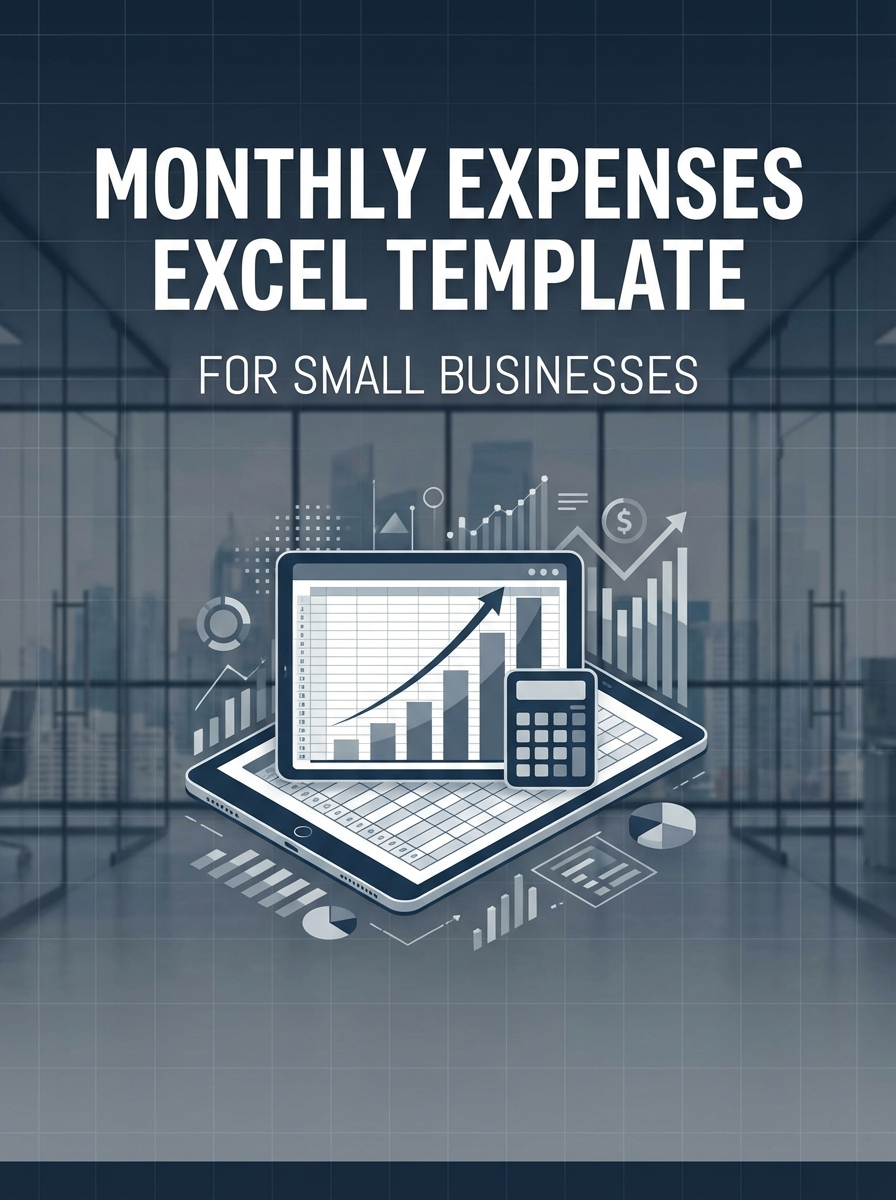 Monthly Expenses Excel Template for Small Businesses