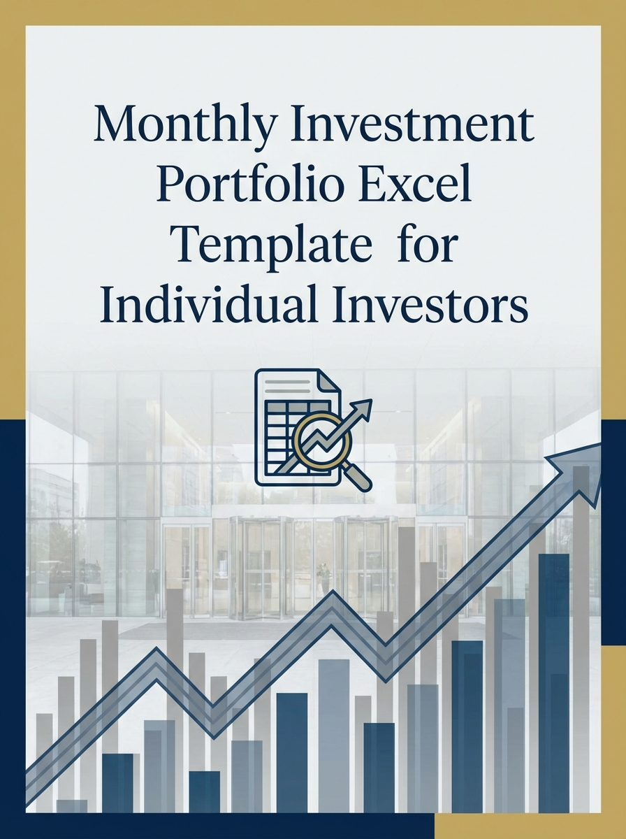 Monthly Investment Portfolio Excel Template for Individual Investors