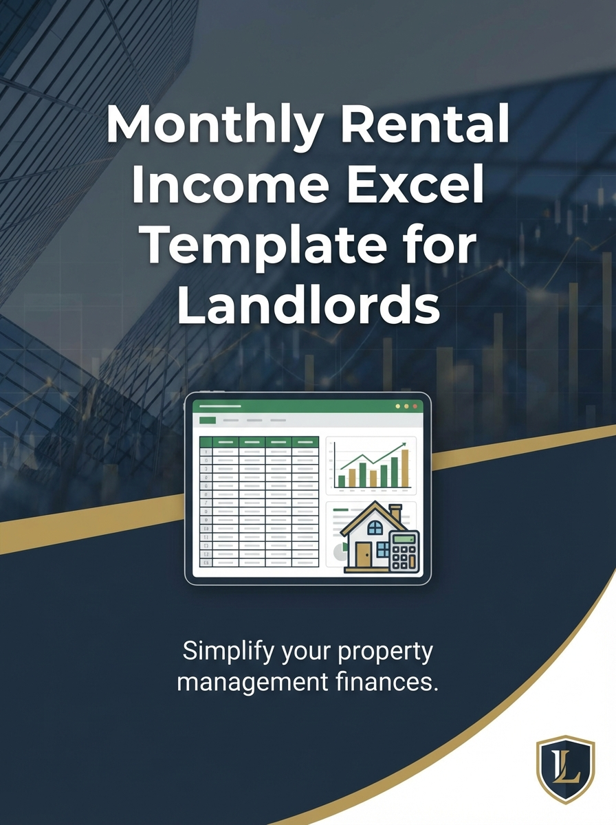 Monthly Rental Income Excel Template for Landlords