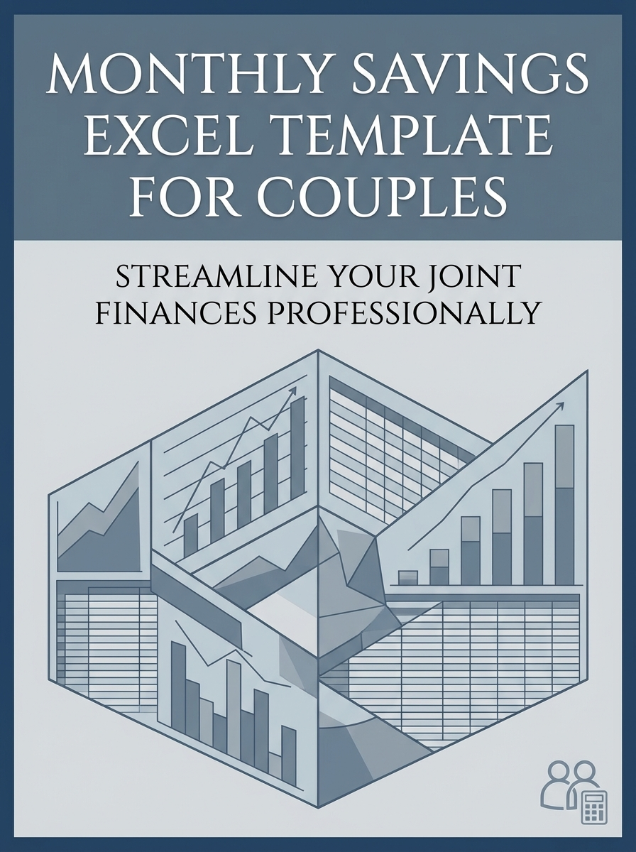 Monthly Savings Excel Template for Couples