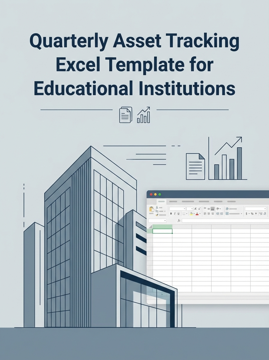 Quarterly Asset Tracking Excel Template for Educational Institutions